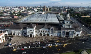 Вокзал отправления поезда Москва - Евпатория